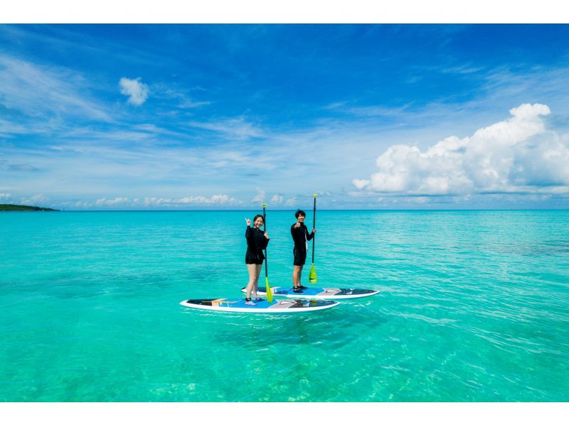 [Okinawa / Miyakojima / Irabujima] SUP cruising tour charter! With drone shooting!の紹介画像