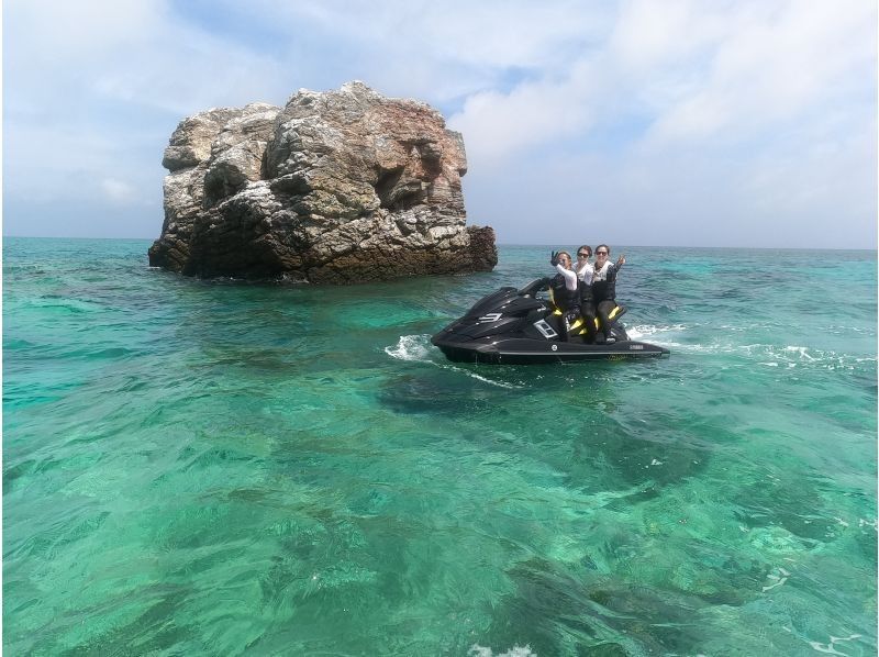 【沖縄・石垣】水上バイクで行くプライベートツアー（半日コース）　お一人様～　OKです！！の紹介画像