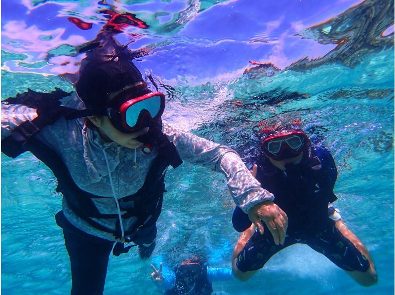 [Okinawa / Miyakojima] With a nice transfer! Abundant points ♪ Let's go to see a lot of tropical fish and coral with peace of mind even for beginners ♪ Snorkel tour ♪の紹介画像