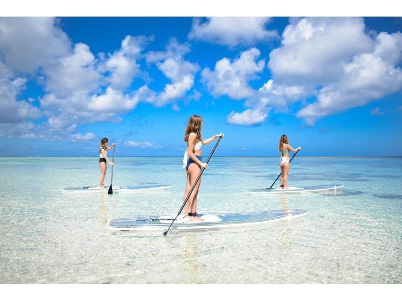 มิยาโกจิม่าราคาถูก [Clear SUP & Sea Turtle Snorkel] ไม่มีค่าใช้จ่ายเพิ่มเติม ★รับประกันคืนเงินเต็มจำนวน ★เช่าและถ่ายรูปฟรี!の紹介画像