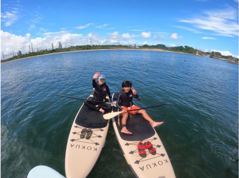 【宮城・七ヶ浜・仙台】2026！湊浜ビーチSUP！初心者大歓迎！！～希望者にはビーチクリーン体験付～ ファミリー・カップル歓迎！無料送迎有！の紹介画像