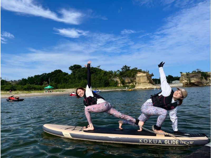 【宮城・七ヶ浜・仙台】2026！湊浜ビーチSUP！初心者大歓迎！！～希望者にはビーチクリーン体験付～ ファミリー・カップル歓迎！無料送迎有！の紹介画像