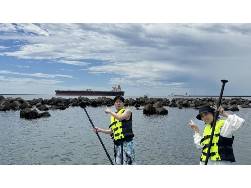 【宮城・七ヶ浜・仙台】2026！湊浜ビーチSUP！初心者大歓迎！！～希望者にはビーチクリーン体験付～ ファミリー・カップル歓迎！無料送迎有！の紹介画像