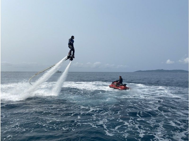 [Okinawa / Ishigaki] Only SEACAT on Ishigaki Island! Let's take a walk in the air with a jet blade to the sky with water pressure!の紹介画像