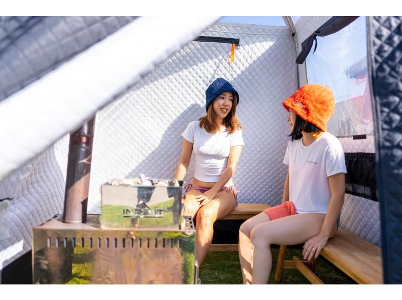 【広島・尾道・日帰り利用のお客様】百島のビーチでテントサウナ | 2時間利用の紹介画像
