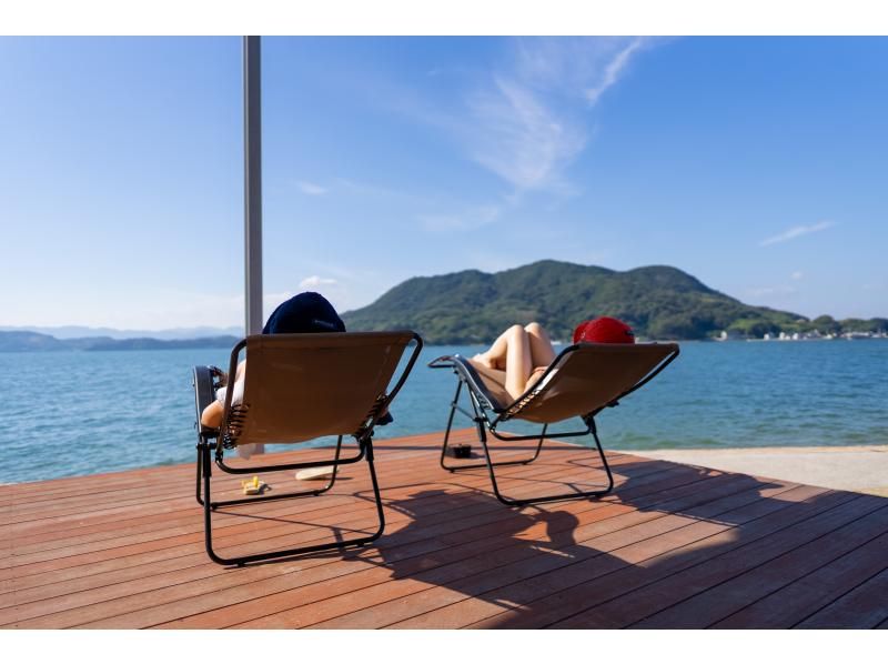 【広島・尾道・日帰り利用のお客様】百島のビーチでテントサウナ | 2時間利用の紹介画像