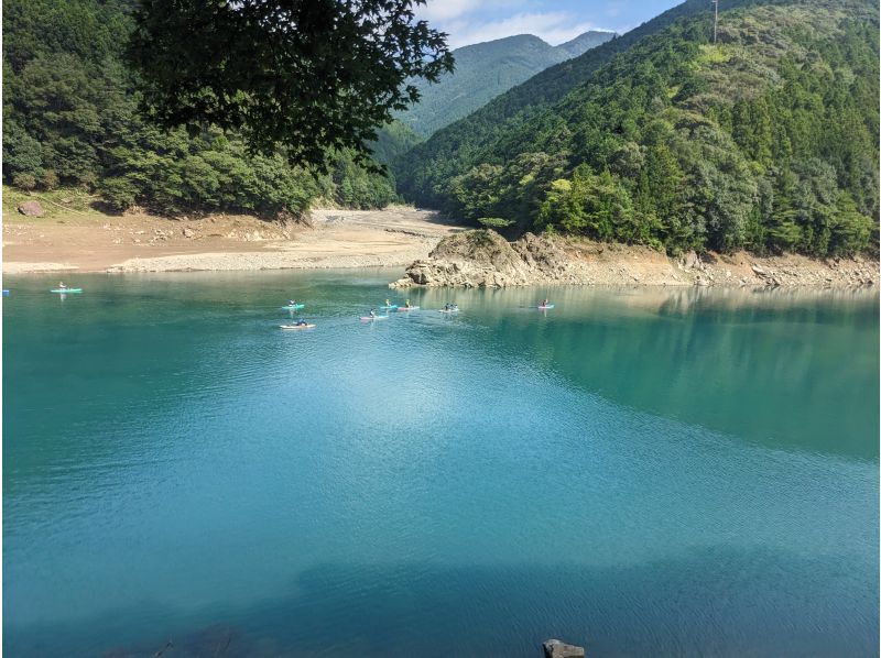 The best clear stream in Japan Miyakawa Unexplored Osugiya "Miyakawa Dam Lake" is a perfect SUP experience (stand up paddle)の紹介画像