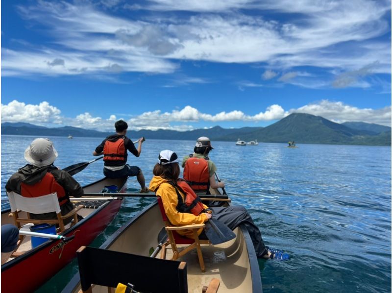 ฮอกไกโด พายเรือแคนู สถานที่ท่องเที่ยวแนะนำ ทะเลสาบชิโคสึ บ้านไกด์ชิโคสึ ล่องเรือชมธรรมชาติ Kanoa
