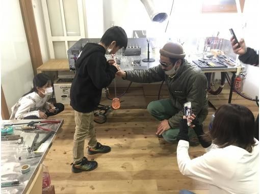 [富山/黑部]玻璃体验|吊坠（1小时）|初学者和儿童都可以参加の紹介画像
