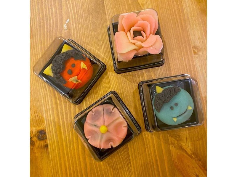 [Experiencing Nerikiri Japanese Sweets in Omotesando] Would you like to experience Japanese culture with a couple or women? Japanese sweets can be taken homeの紹介画像