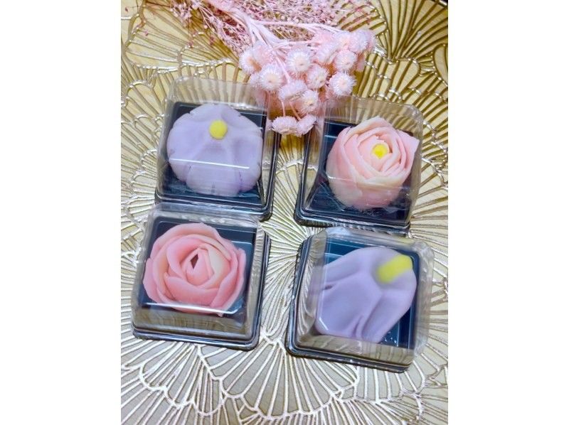 [Experiencing Nerikiri Japanese Sweets in Omotesando] Would you like to experience Japanese culture with a couple or women? Japanese sweets can be taken homeの紹介画像