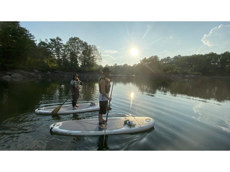 [Fukushima, Urabandai, Lake Hibara] The only guided 2-hour SUP cruising tour on Lake Hibara ☆彡 Autumn leaves SUP is recommended! You will receive a free potato stew after the experience ♪の紹介画像