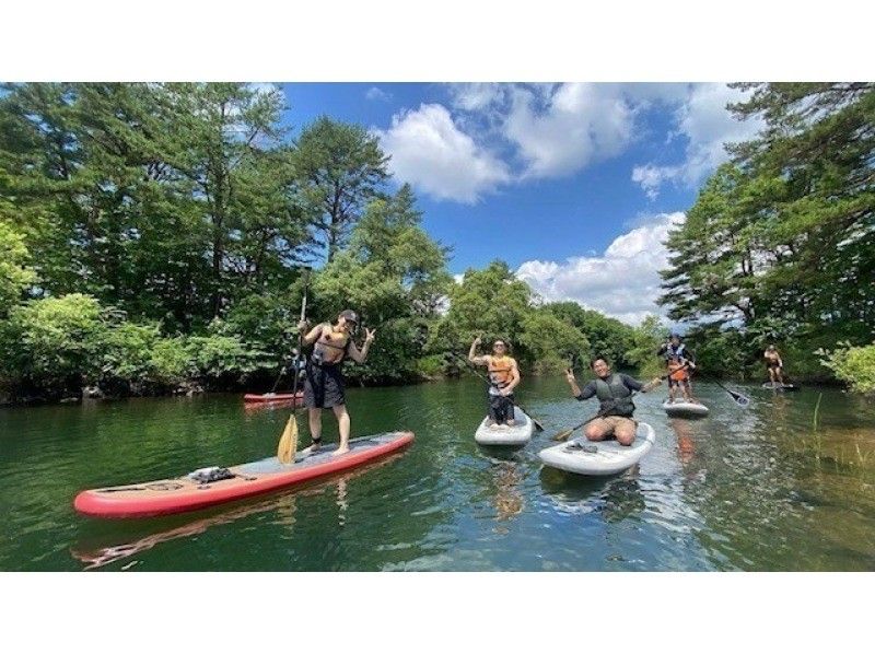 [Fukushima, Urabandai, Lake Hibara] The only guided 2-hour SUP cruising tour on Lake Hibara ☆彡 Autumn leaves SUP is recommended! You will receive a free potato stew after the experience ♪の紹介画像