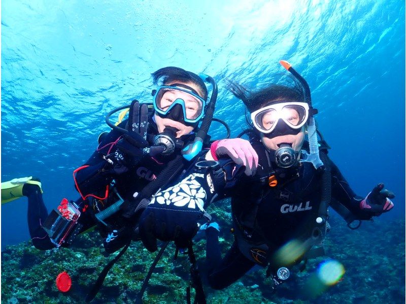 [Ishigaki Island] Have fun to the fullest! One-day tour experience diving!! Even beginners can feel at ease! Ishigaki Island ocean diving tour by boat!!の紹介画像
