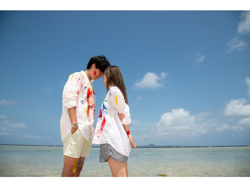 <Okinawa, Motobu, Sesoko Island> Choose your own photo tour * Enjoy a combination of drones, activities and paint photosの紹介画像