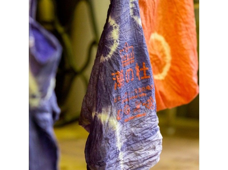 【宮崎県・日南】潮の杜集合：エコバッグを染めよう！手作りのお土産作ろう自然の染料を使った『新万葉染め体験』の紹介画像