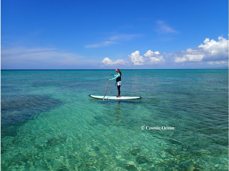 "Super Summer Sale 2024" Stand Up Paddle (SUP) & Clear Kayak Touring Enjoy the beautiful coral reef sea ☆ Private charter for one group [Okinawa Main Island Headquarters]の紹介画像