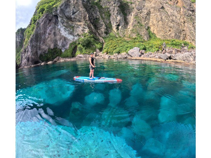 【北海道・積丹】積丹/余市で開催！青の洞窟SUP体験ツアー・GOPRO11撮影写真プレゼントの紹介画像