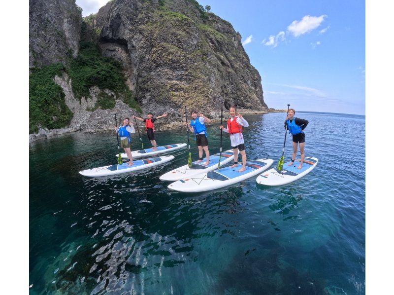 【北海道・積丹】積丹/余市で開催！青の洞窟SUP体験ツアー・GOPRO11撮影写真プレゼントの紹介画像