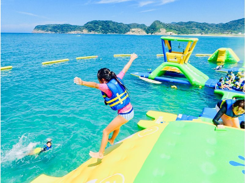 Children enjoying Frolic Sea Adventure Park Awajishima