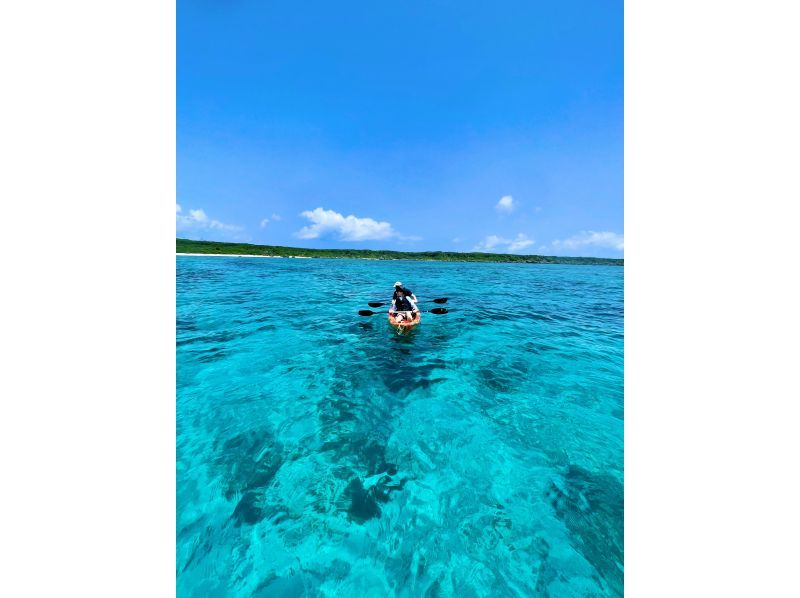 [Okinawa, Miyakojima / Half-day] Experience the real Miyako Blue! Highly recommended! Spectacular sea kayaking tour! <Photo data, video, gifts>)の紹介画像