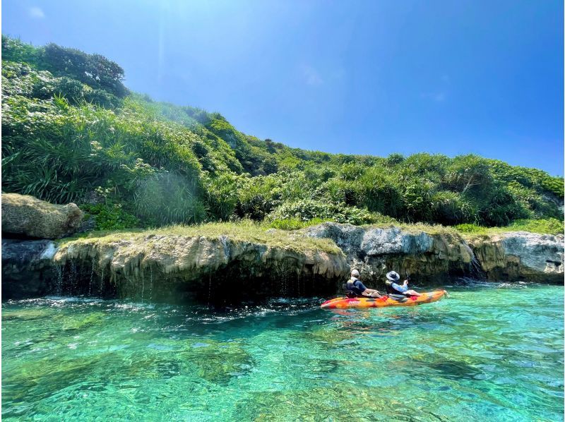 [Okinawa, Miyakojima / Half-day] Experience the real Miyako Blue! Highly recommended! Spectacular sea kayaking tour! <Photo data, video, gifts>)の紹介画像