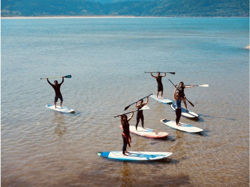 [Summer only! SUP plan] Experience the first SUP (stand up paddle) experience empty-handed in the sea and rivers of tropical Miyazaki!の紹介画像