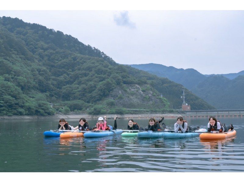 [Gunma, Midori City] Kusagi Lake (half day) SUP tour! 15,000 yen for 3 people! 20,000 yen for 4 people!の紹介画像