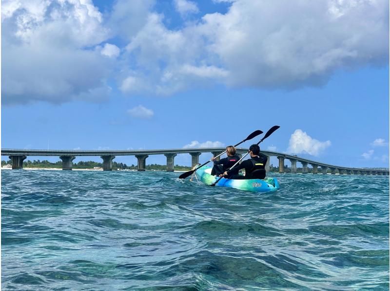 【宮古島】大冒険!! シーカヤックで行く来間島一周ツアー！ここでしか体験できない秘境スポット♪一生の思い出を！の紹介画像