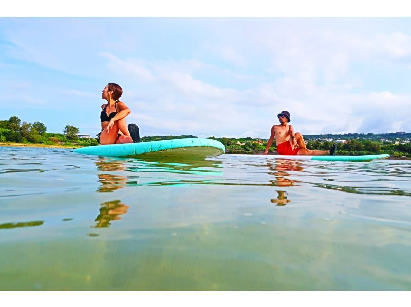 【沖縄・奥武島】"1組のみ"ガイド完全貸し切り！SUP YOGA体験、器材レンタル無料、写真プレゼント！の紹介画像