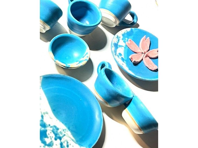 [沖繩/北部]陶瓷藝術體驗（電動陶輪課程）有蛋糕和果汁可供選擇！ * 每天僅限 2 組の紹介画像