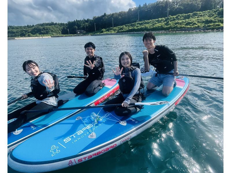 2025 [Private plan for 2 people] [Private tour for one group] ★ SUP experience on Notojima ★ SUP [first-timers and those who can't swim] are all welcome!の紹介画像