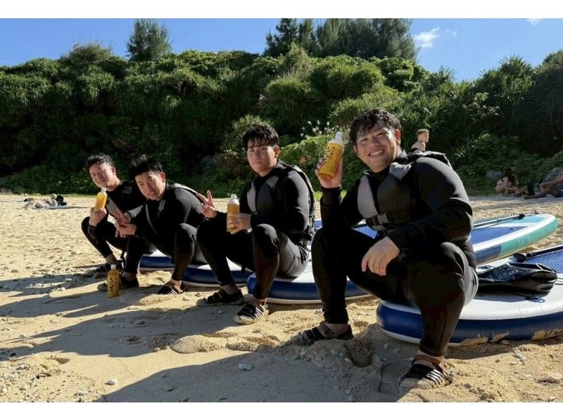 昼・夜の選択制【沖縄・恩納村】【写真データ無料】当日予約OK・SUP &シュノーケルのお得なプラン！初心者も安心して楽しめるSUP体験の紹介画像