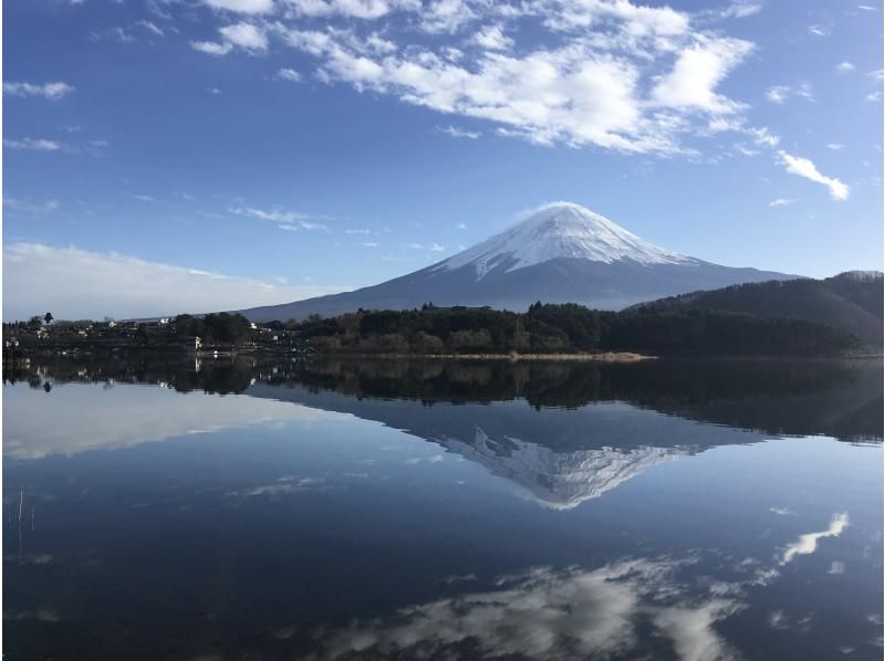 【山梨・河口湖】春カヌー♪　富士の自然を優雅に満喫 ♪ カナディアンカヌー体験120分 ♪（9:30～/13:30～)　の紹介画像