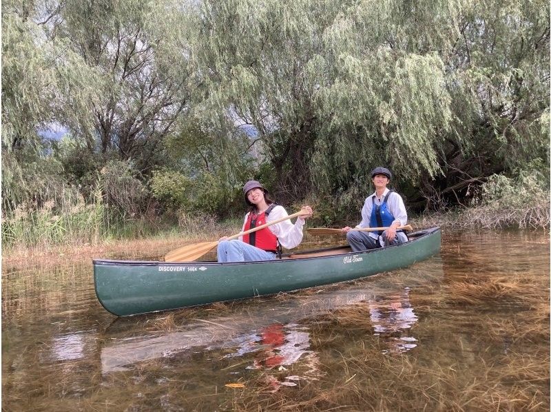 【山梨・河口湖】春カヌー♪　富士の自然を優雅に満喫 ♪ カナディアンカヌー体験120分 ♪（9:30～/13:30～)　の紹介画像