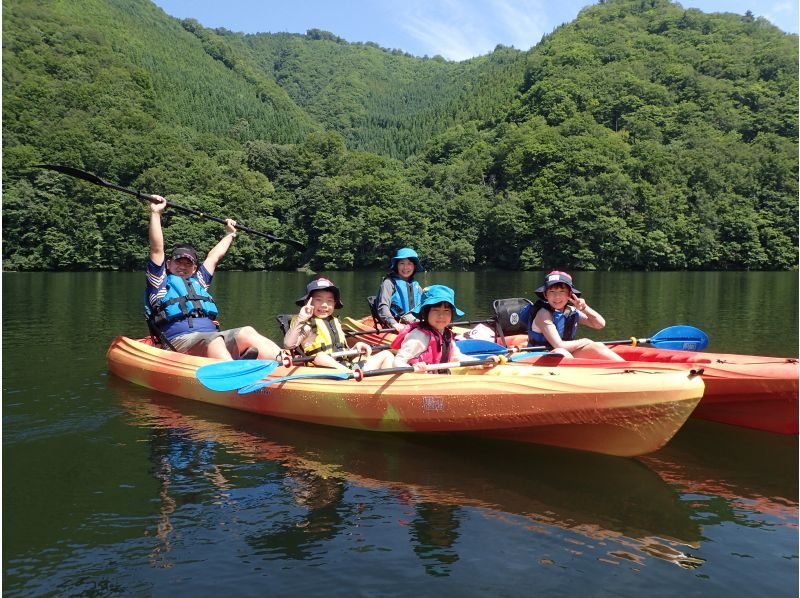 【カヌー半日ツアー】せっかくやるなら長いほうが良い！という方におススメ。1グループ貸切ツアーなので安心♪の紹介画像