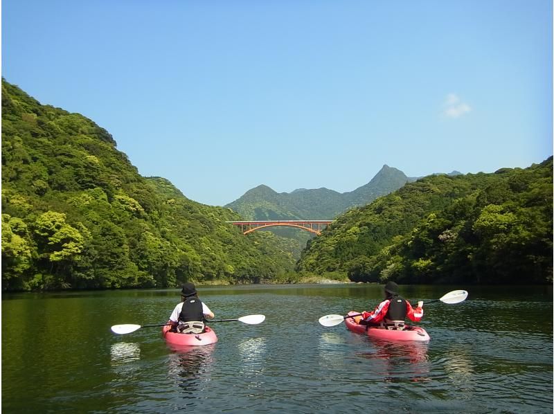 【屋久島・リバーカヤック】白谷雲水峡「苔むす森」＆安房川リバーカヤック｜山と川の人気スポットを1日で巡る贅沢コンボツアーの紹介画像