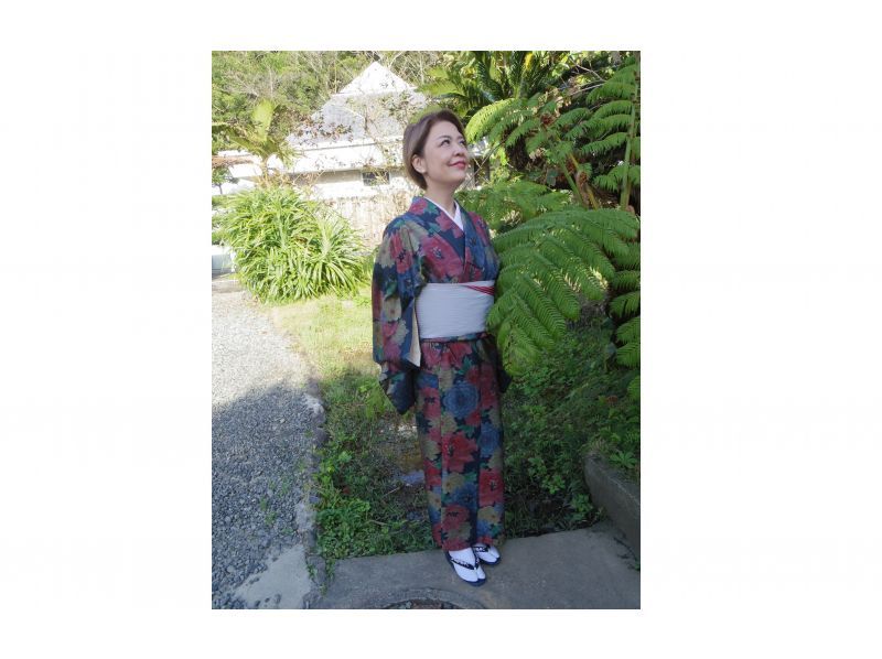 [Kagoshima / Amami Oshima] Dressing experience ☆ Oshima Tsumugi that you want to wear at least onceの紹介画像