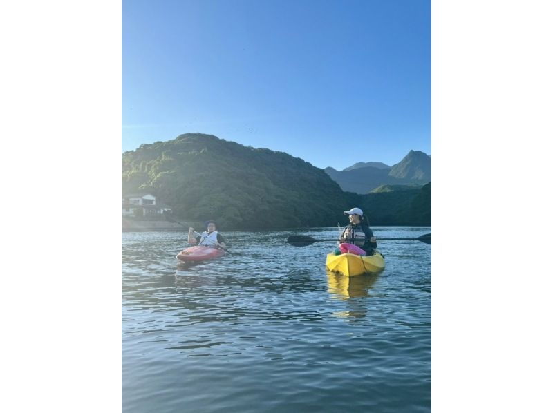 【屋久島・カヤック】のんびりゆったり半日ツアー・女性インストラクター・写真＆動画プレゼント♪の紹介画像