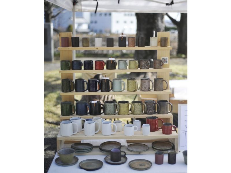 Pottery/wheel [Shizuoka/Izu Kogen] Use as much clay as you like, make 2-5 pieces, then bake one, finish in 16 basic varietiesの紹介画像
