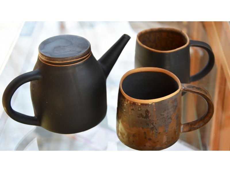 Pottery/wheel [Shizuoka/Izu Kogen] Use as much clay as you like, make 2-5 pieces, then bake one, finish in 16 basic varietiesの紹介画像