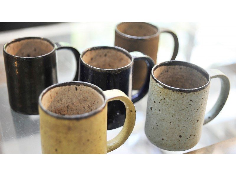 Pottery/wheel [Shizuoka/Izu Kogen] Use as much clay as you like, make 2-5 pieces, then bake one, finish in 16 basic varietiesの紹介画像