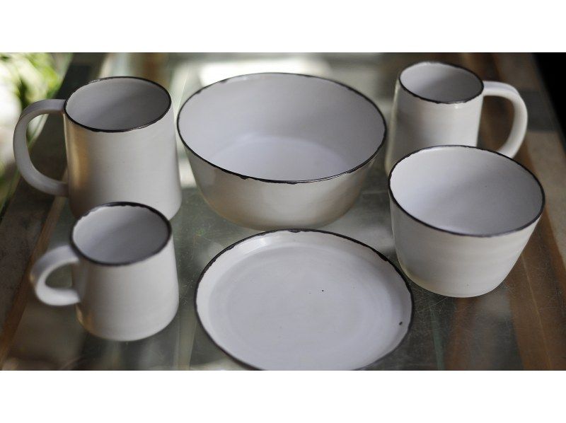 Pottery/wheel [Shizuoka/Izu Kogen] Use as much clay as you like, make 2-5 pieces, then bake one, finish in 16 basic varietiesの紹介画像