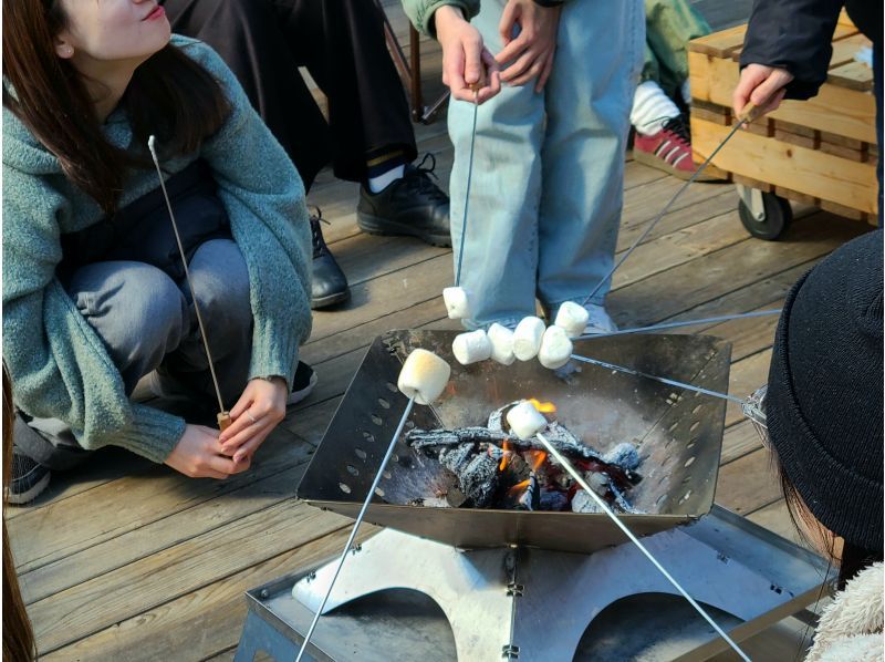 [Yamanashi, Lake Saiko] "Spring Break Special Plan" Spring Family Adventure! Special benefits for visitors in March: ・One free marshmallow!の紹介画像