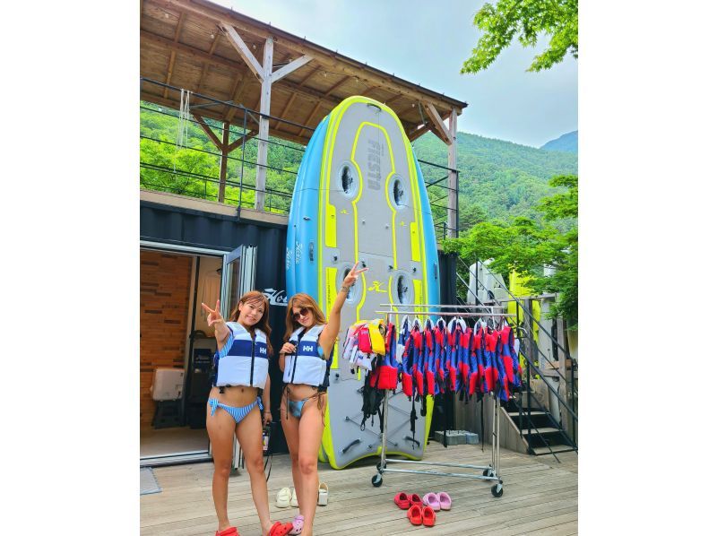 【야마나시・니시코】 발 젓기 SUP &ldquo;Mirage Eclipse(미라지&middot;이클립스) 60분 렌탈&rdquo;の紹介画像