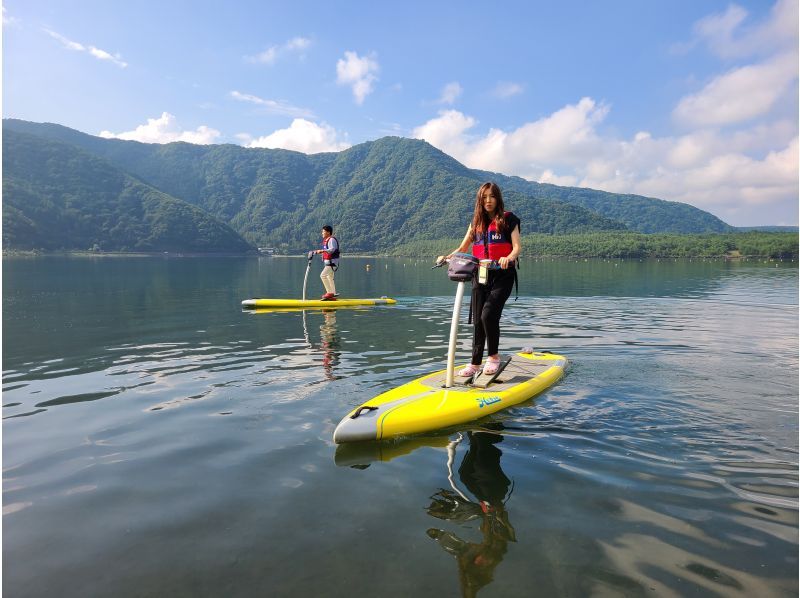 【山梨・西湖】足漕ぎSUP「Mirage Eclipse（ミラージュ・エクリプス）60分レンタル」の紹介画像