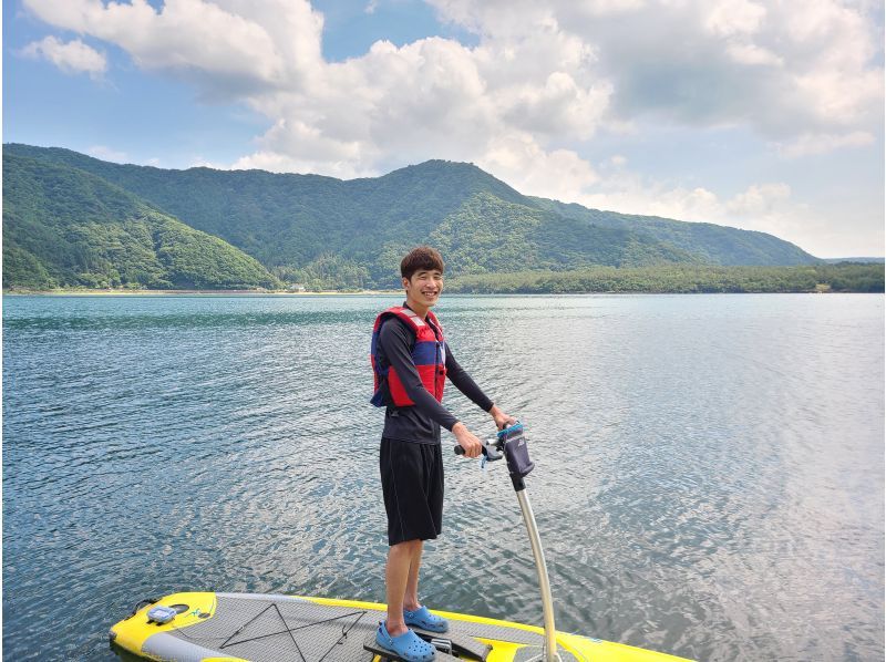 【야마나시・니시코】 발 젓기 SUP &ldquo;Mirage Eclipse(미라지&middot;이클립스) 60분 렌탈&rdquo;の紹介画像