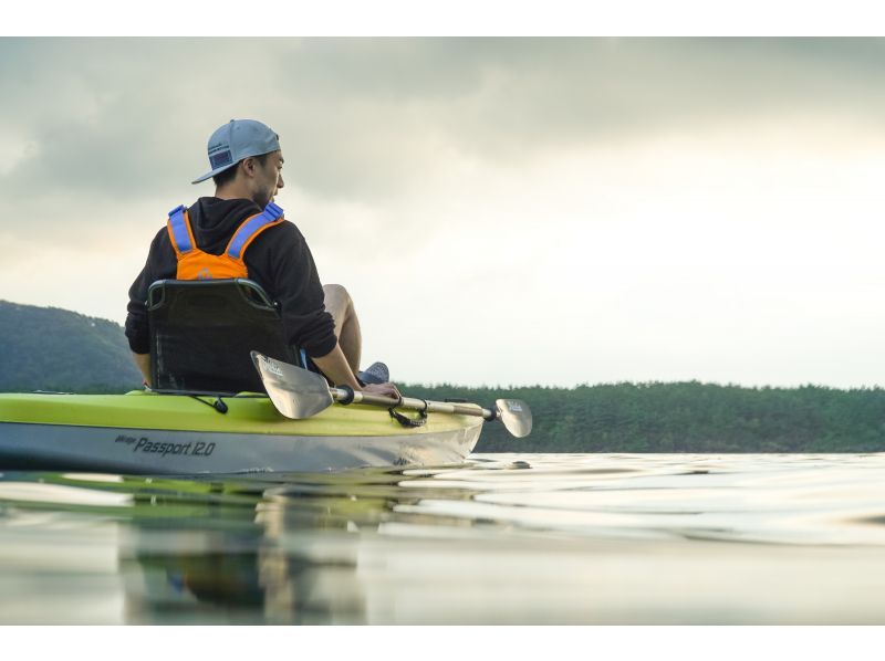 [Yamanashi/ Saiko] One-seater kayak recommended for beginners "Mirage Passport / Compass 60 minutes rental"の紹介画像