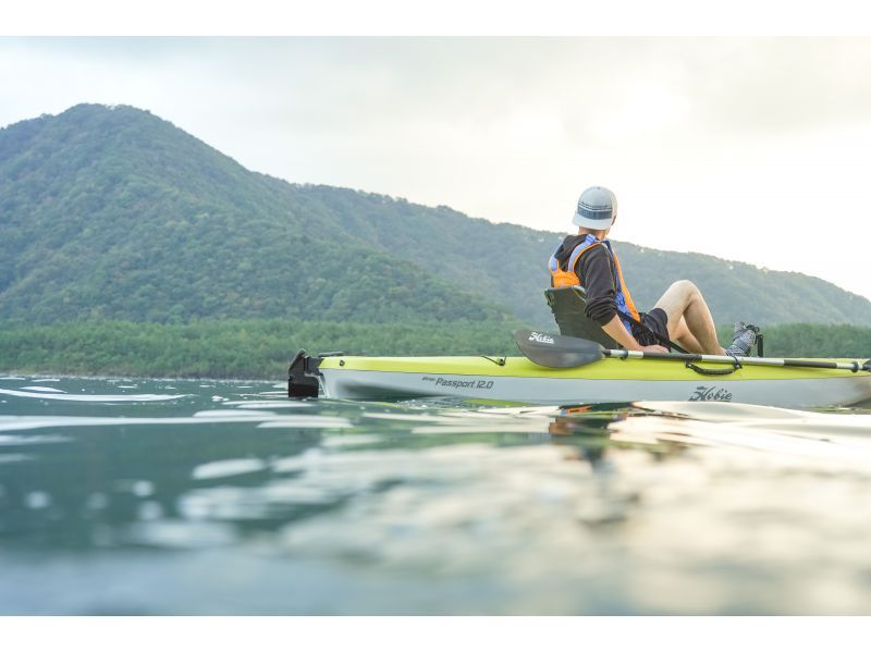 [Yamanashi/ Saiko] One-seater kayak recommended for beginners "Mirage Passport / Compass 60 minutes rental"の紹介画像