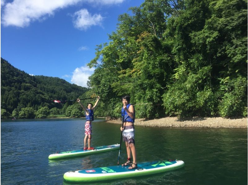 【長野/野尻湖】初心者向け　SUPビギナー体験コース120分　の紹介画像